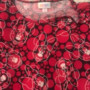 DISNEY Lularoe Minnie Mouse Irma